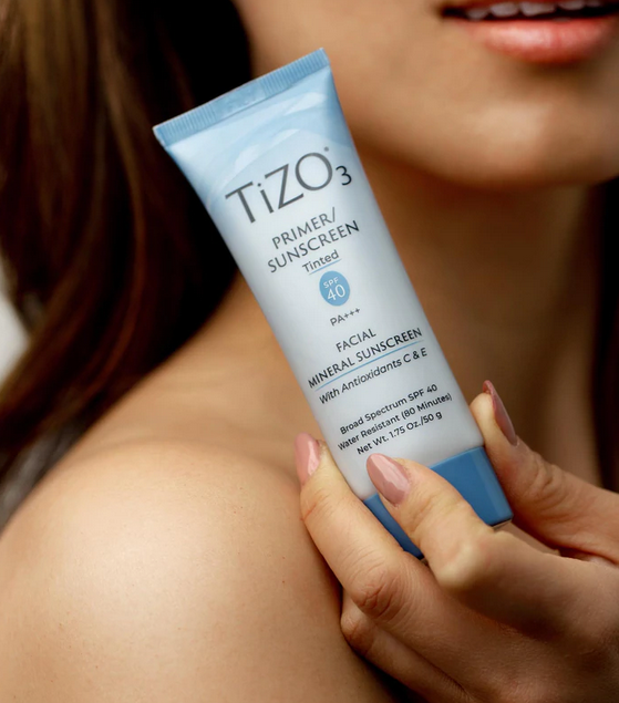 Tizo3 Facial Primer Tinted SPF 40 — Serenity Spa | Traverse City